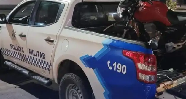 PM recupera moto antes mesmo de proprietário saber do seu furto em Cacoal