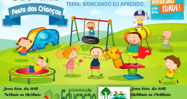 Festa das Crianças; projeto dia das crianças em Castanheiras