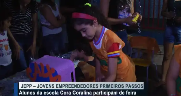 Escola Cora Coralina Realiza e participa da Feira do Empreendedor em Rolim de Moura