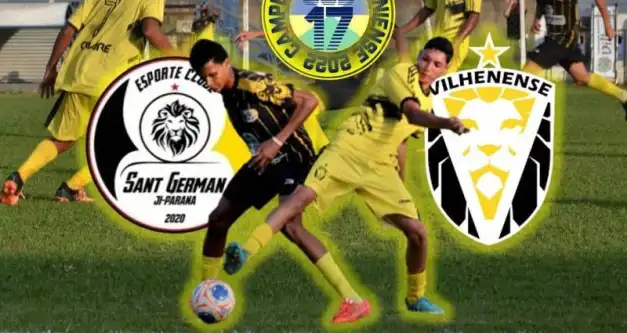 Sant German e Vilhenense decidem hoje no Estádio Biancão, o título do Campeonato Rondoniense Sub-17