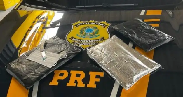 PRF detém peruano com 3,5 kg de cocaína em Ji-Paraná, RO