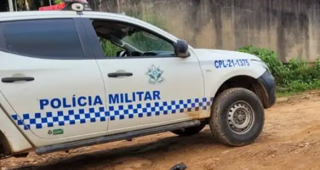 Menor foge da polícia em Ji-Paraná, cai de moto e quebra dente