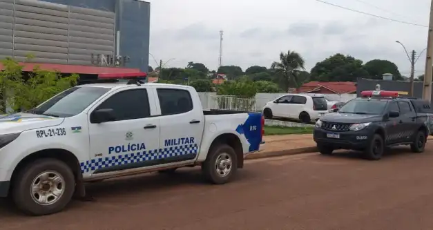 Moto roubada é recuperada pela PM com apoio da Polícia Penal em Rolim de Moura