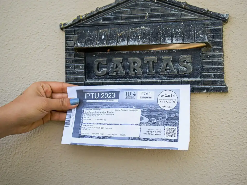 Correios intensificam entregas dos boletos do IPTU em Ji-Paraná