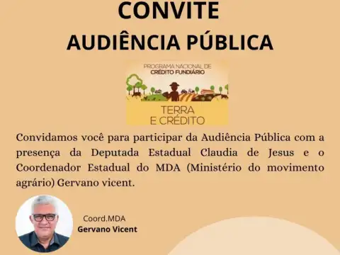 Crédito Fundiário em Pauta: Audiência Pública em Alta Floresta