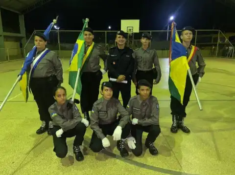 CIPO realiza aula inaugural 2024 da Polícia Militar Mirim em Buritis