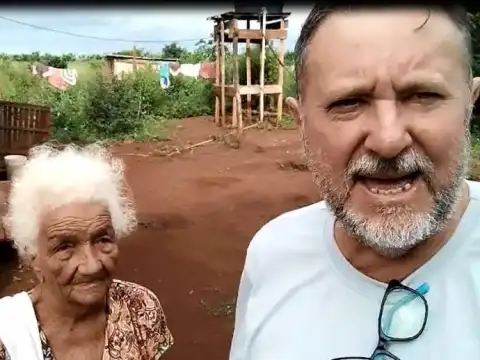 ASSISTA VÍDEO: aos 104 anos, ex-moradora de Cerejeiras que hoje vive em MT procura a filha que não vê desde a década de 1970