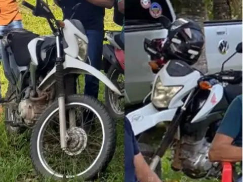 Motocicleta roubada em Vilhena ainda não foi encontrada; ladrões envenenaram cachorra