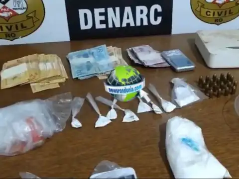 Trio ex-presidiário é preso pelo Denarc com drogas em lava-jato usado como boca de fumo