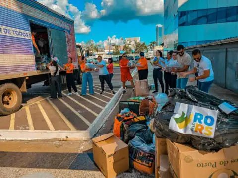 Governo de RO inicia recolhimento de doações para o Rio Grande do Sul