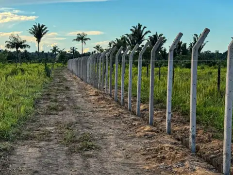 Governo de RO inicia construção da cerca operacional no aeroporto de Guajará-Mirim