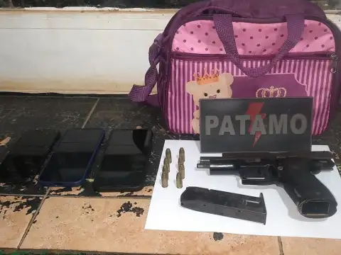 GUAJARÁ-MIRIM: Polícia Militar prende grupo por porte ilegal de arma de fogo