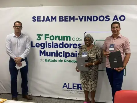 Rosária Helena destaca participação no 3° Fórum de Legisladores Municipais de Rondônia