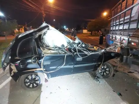 Motorista fica em estado grave após colisão em Rolim de Moura