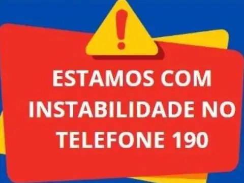 Telefone 190 da PM em Rolim de Moura se encontra com instabilidade