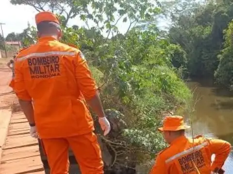 URGENTE: Corpo é encontrado boiando no Rio Anta em Rolim de Moura