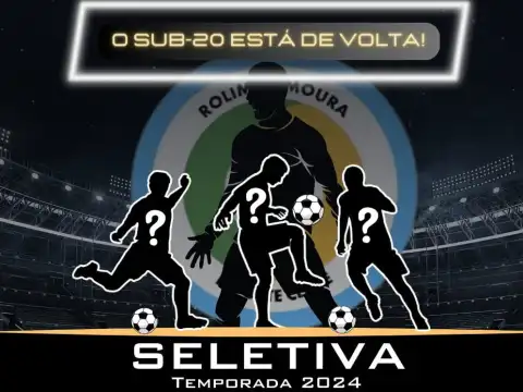 Rolim de Moura Esporte Clube realiza seletiva para atletas da categoria sub-20 nesta terça-feira (14 )