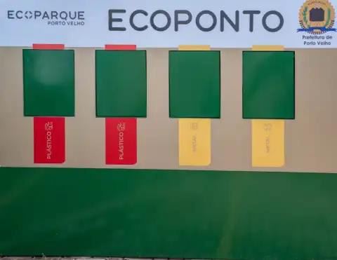 Porto Velho conta com dez ecopontos para recolhimento de material reciclável