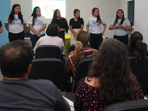 Inscritos participam de capacitação do serviço Família Acolhedora