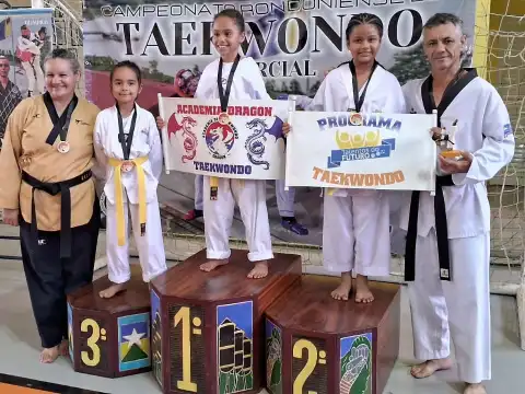 Equipe de taekwondo do Programa Talentos do Futuro conquista 1º lugar na Taça Cidade de Porto Velho