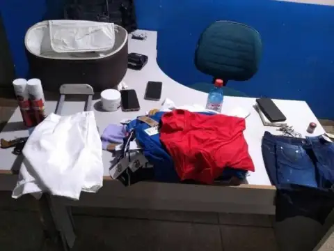 Traficante é preso após receptação de roupas furtadas em Vilhena